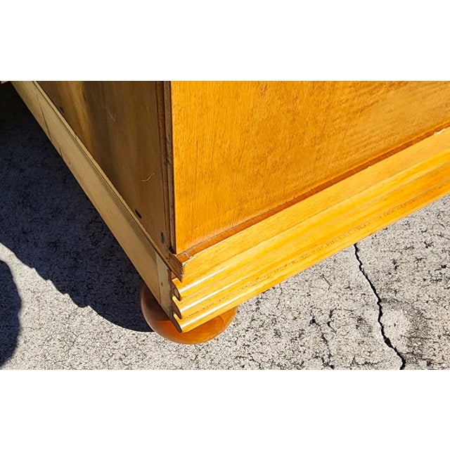 1980s Hickory White Biedermeier Dresser From Genesis Collection For Sale - Image 13 of 18