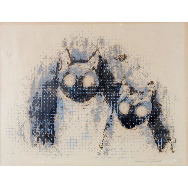 Mid Century Marion Gatrell Modernist Siamese Cats For Sale - Image 4 of 4