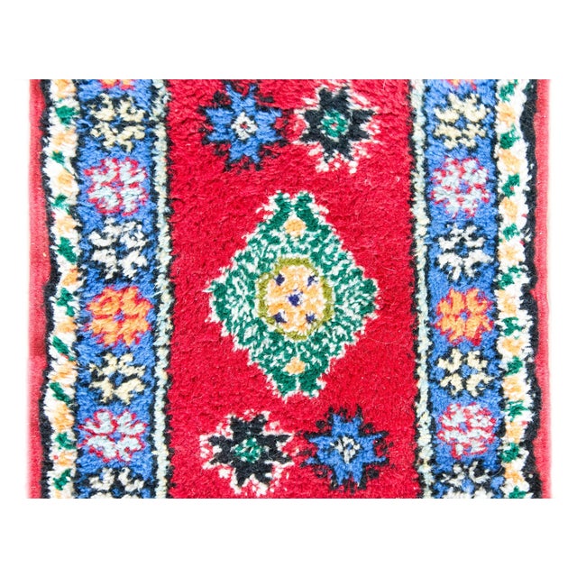 Textile Vintage Petite Moroccan Rug For Sale - Image 7 of 15