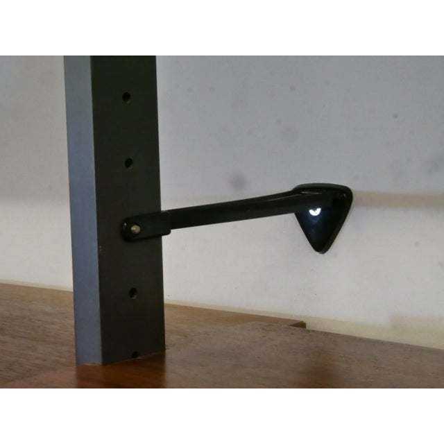 Mid-Century Shelving System in Wood and Metal by Olof Pira, Sweden, 1960s For Sale - Image 17 of 18