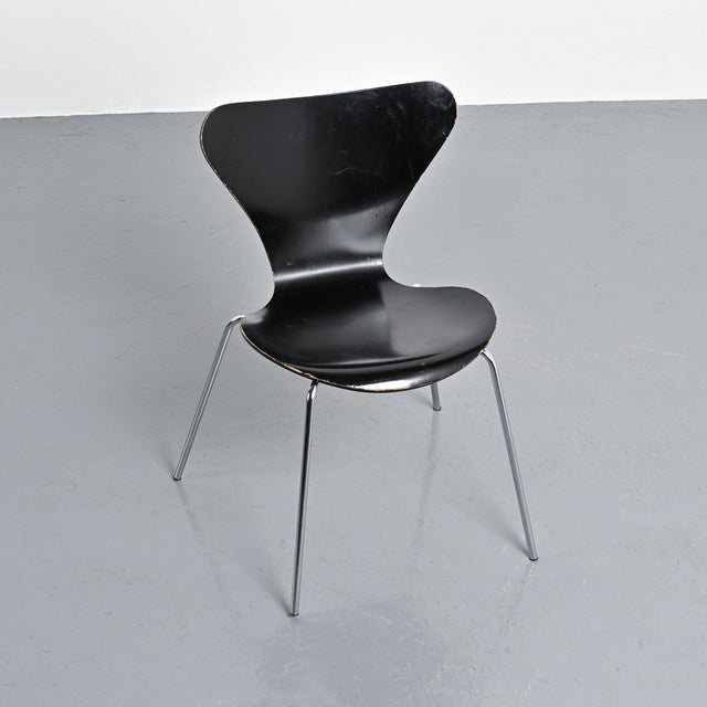 Chairs by Arne Jacobsen for Fritz Hansen, Denmark, 1970s, Set of 8 For Sale - Image 6 of 14