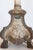 18th-Century French Louis XVI Painted and Giltwood Altar Candlestick Lamp For Sale - Image 10 of 11