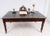 Victorian Mahogany Library Table or Desk, 1880 For Sale - Image 11 of 11