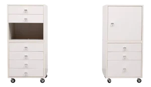 Q Bus Cabinets by Cees Braakman for Pastoe, 1960s, Set of 2