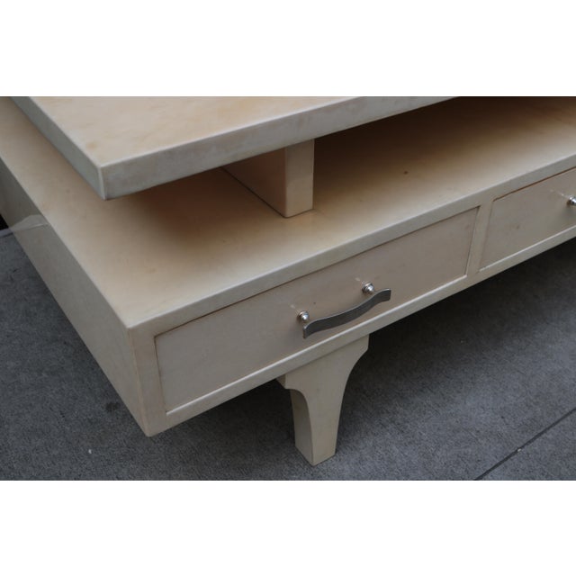 Modern 1960s Aldo Tura Modernist Cocktail Table For Sale - Image 3 of 4