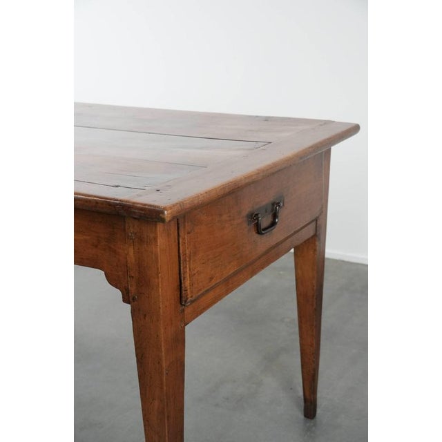 Antique French Dining Table in Fruitwood For Sale - Image 9 of 18