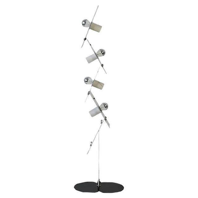 Constructivist Floor Lamp, 1960s For Sale