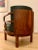 Art Deco Leather Chair in the style of Eugene Schoen, 1920s For Sale - Image 3 of 15