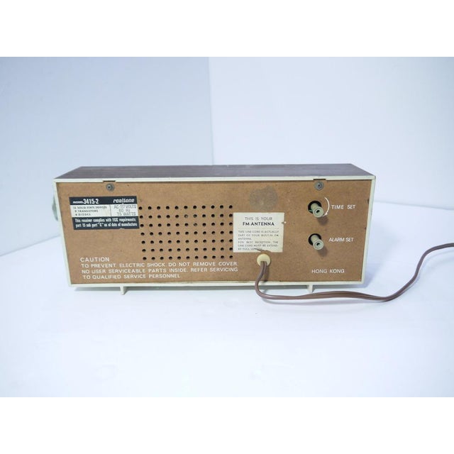 Vintage Telechron Movement Clock Radio Chairish