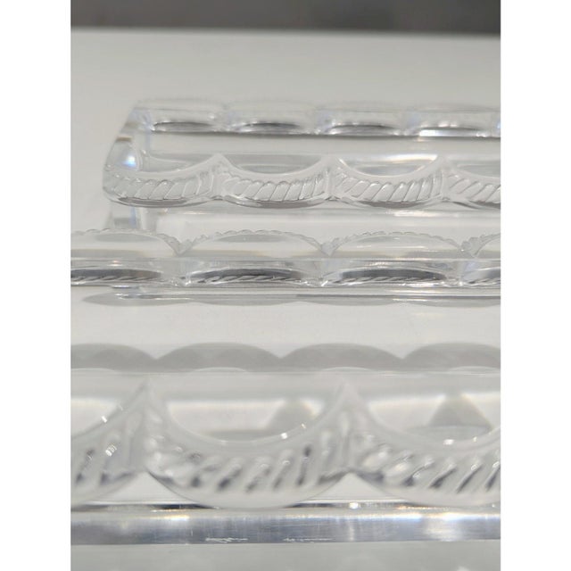 Lalique Lalique Crystal Vide-Poche / Tray For Sale - Image 4 of 5
