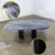 Late 20th Century Scandinavian Post Modern Coffee Table Marble Cat Eye Top by Bendixen Designs Made in Denmark For Sale - Image 14 of 18