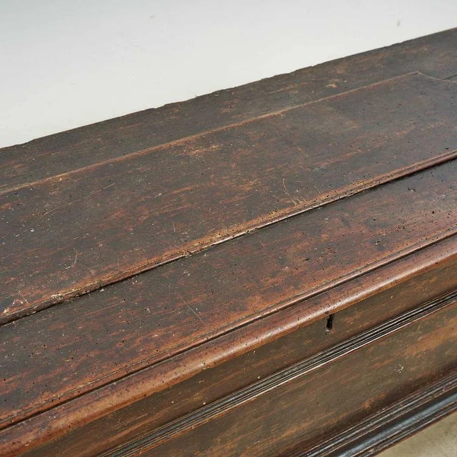 Trunk in Walnut, 1700s For Sale - Image 4 of 9
