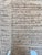 Antique 1700s Framed French Chateau Property Transaction Documents - A Pair For Sale - Image 13 of 18