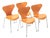 Danish Modern Dining Chairs Series 7 by Arne Jacobsen for Fritz Hansen For Sale