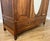Brown French Wardrobe in Oak with Mirror For Sale - Image 8 of 13