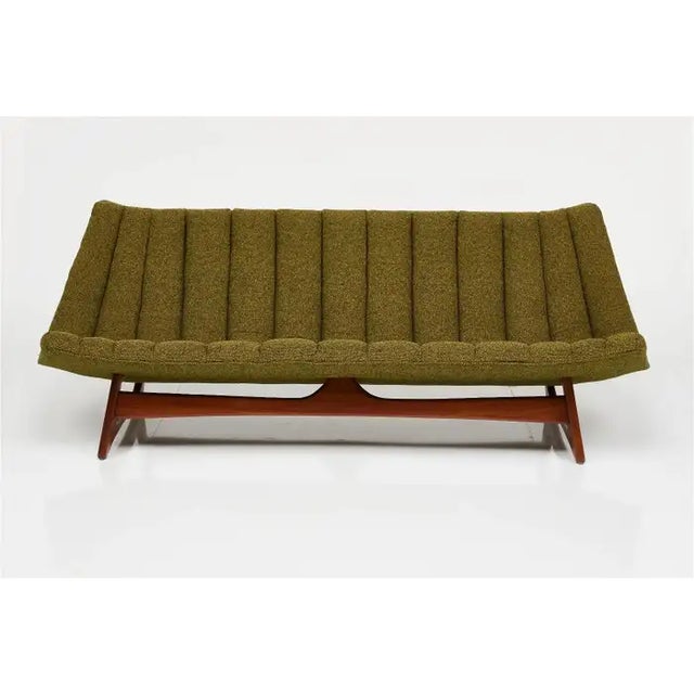Wood 1960s Adrian Pearsall Armless Sofa For Sale - Image 7 of 10
