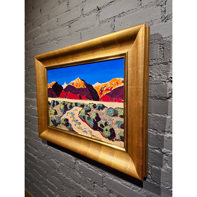 Blue Conrad Buff - California Mountain Landscape - Oil Painting For Sale - Image 8 of 12