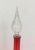 Red Glass Design Bottle, Circa 1970 For Sale - Image 11 of 13