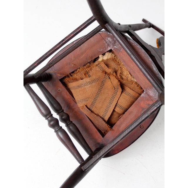Antique Victorian Aesthetic Movement Side Chair For Sale - Image 15 of 16