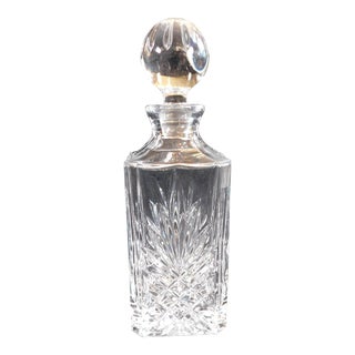 1960s Cut Crystal Decanter For Sale