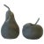 Set of Pewter Fruit Salt and Pepper Shakers or Decorative Objects - 2 Pieces For Sale - Image 10 of 10