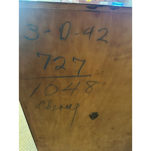 1950s Maddox Slant-Front Secretary Desk With Drawers For Sale - Image 10 of 12