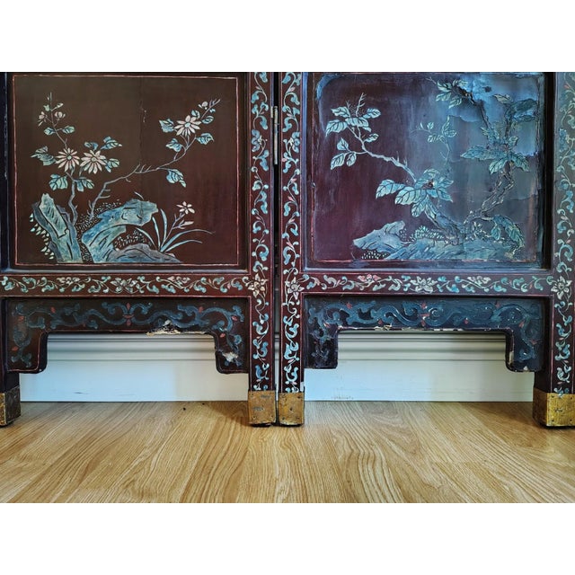 Antique Chinese Coromandel Screen For Sale - Image 17 of 18