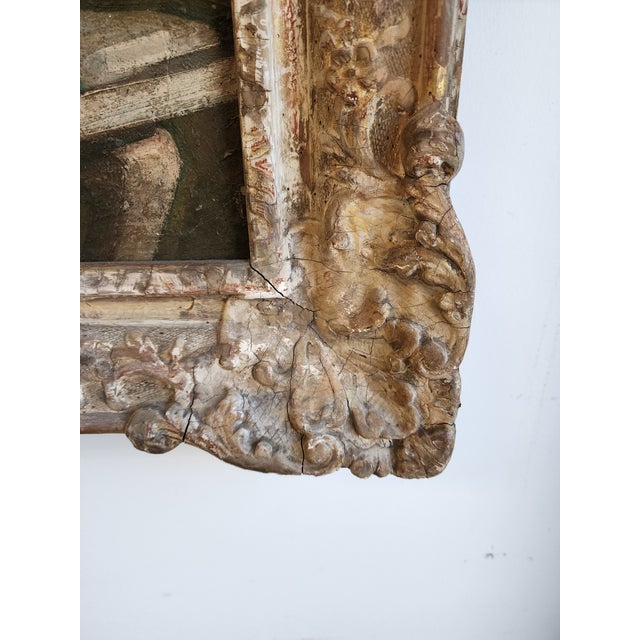 Early 20th Century Girl and Friends Oil on Canvas Portrait by John Trubee For Sale - Image 10 of 18