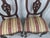 Late 20th Century Pair of French Louis XV Style Carved Walnut Side Chairs With Burgundy & Gold Damask Upholstery For Sale - Image 14 of 17