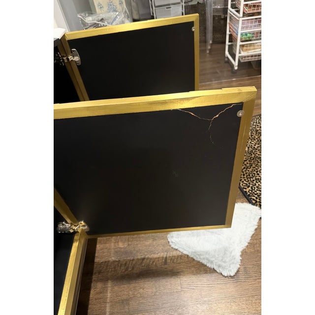 Global Views Triangle Cabinet-Brass For Sale - Image 12 of 12