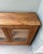 Parisian Glass-Fronted Oak Buffet, 1940s For Sale - Image 10 of 16