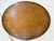Vintage English Oak Cricket Table by Fauld England For Sale In Savannah - Image 6 of 14