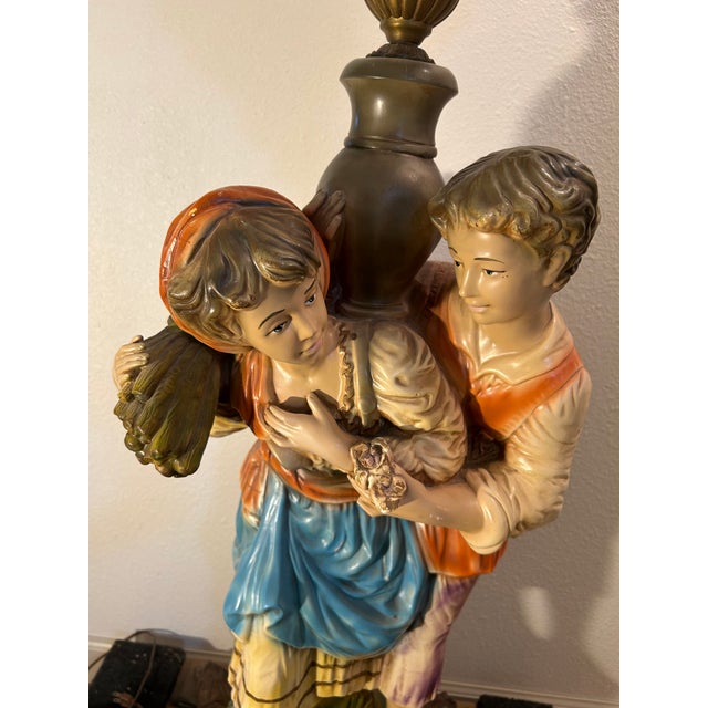 Italian Vintage Large Girolomo Pieri Italian Floor Lamp For Sale - Image 3 of 15