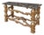 1920's Italian Console With Original Marble Top For Sale