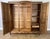 Vintage French Louis XVI Style Carved Oak 3-Door Wardrobe For Sale - Image 11 of 12