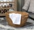 Wood Artifacts Rattan Laundry Basket with Cutout Handles in Honey Brown For Sale - Image 7 of 8