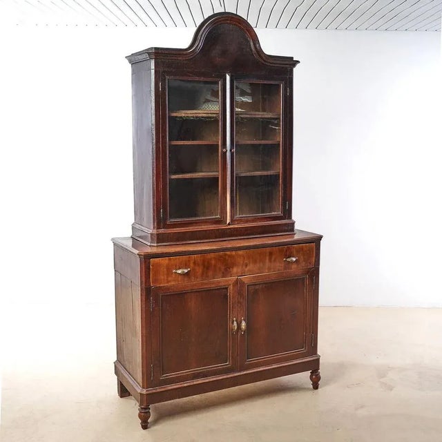 Vintage Cabinet with Showcase For Sale - Image 10 of 10