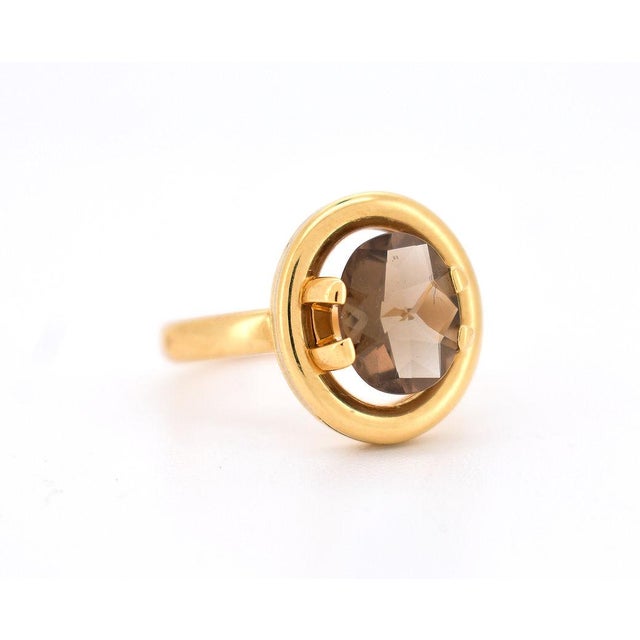 Gold Poiray - Ma Préférence - Ring in 18-Carat Gold With 7 Interchangeable Stones, Size 8.5 For Sale - Image 8 of 10