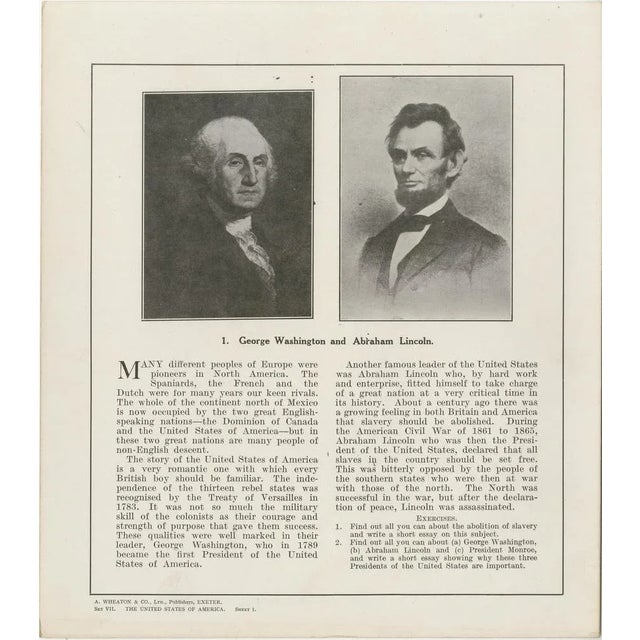 Geographical Pictures of the Usa Set VII by A. Wheaton & Co., 1920s, Set of 13 For Sale - Image 3 of 15