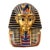 Pharaoh Bust | Tutankhamun Decor Statue | Gold Blue Ancient Egypt Sculpture For Sale