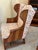 English Vintage "Connecticut Valley" Wingback Chair Attributed to Stickley For Sale - Image 3 of 5