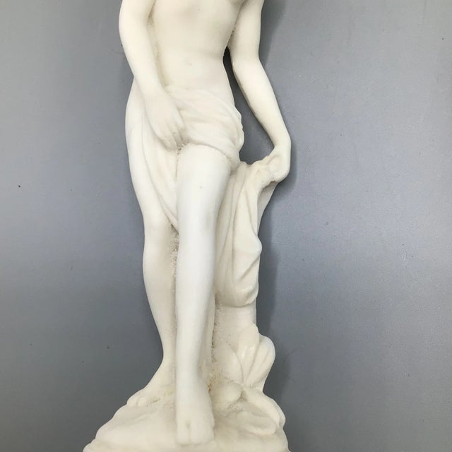 Bonded Marble Statue XVIII Secolo, Da Étienne-Maurice Falconet For Sale - Image 10 of 13