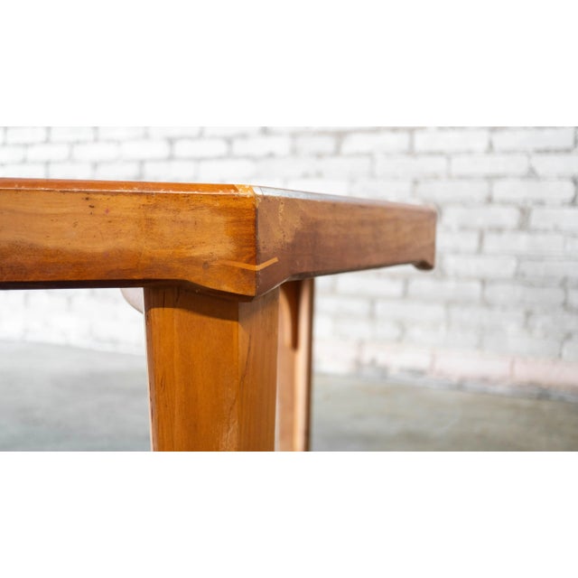 Mid 20th Century Vintage Sculptural Wooden Octagon Coffee Table For Sale - Image 15 of 18