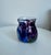 Glass 1960s Murano Art Glass Flower Vase Italian Hand Blown Mid-Century Modern For Sale - Image 7 of 9