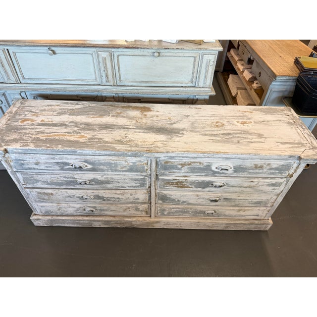 19th Century 19th C. French Apothecary Cabinet (Comptoir) For Sale - Image 5 of 6