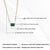 14k Yellow Gold 9.66ct East-West Emerald Paperclip Link Chain Solitaire Necklace For Sale - Image 13 of 18