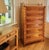 Antique Bird’s-Eye Maple Faux Bamboo Six Drawer Chest of Drawers For Sale - Image 18 of 18