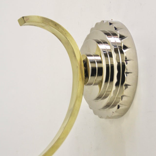 Large French Art Deco Wall Light from Ezan, 1930s For Sale - Image 12 of 18
