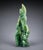 Translucent Jadeite Guanyin on Dragon Figurine For Sale - Image 4 of 14