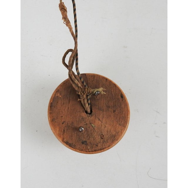 English Antique Pine Wood Doorbell Buzzer Cover For Sale - Image 3 of 5